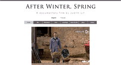 Desktop Screenshot of afterwinterspring.com